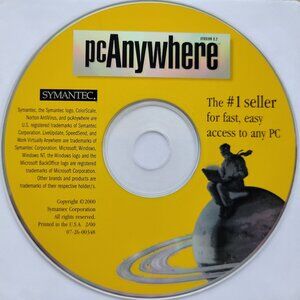 Vintage CD - Symantec PCAnywhere, Version 9.2